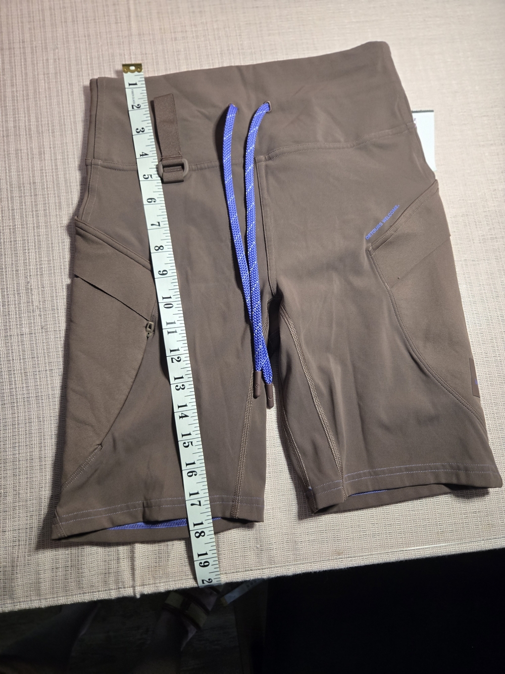 Lululemon Shorts Womens Sz 6Brown Dark Oxide Cargo Super High Rise Hiking Short